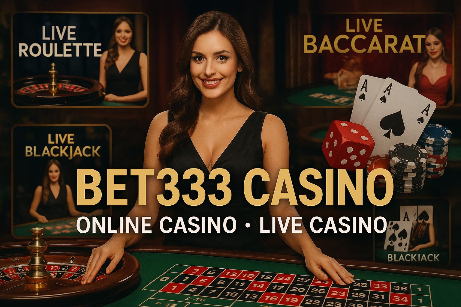 O BET333 Live Casino lança promoções regularmente